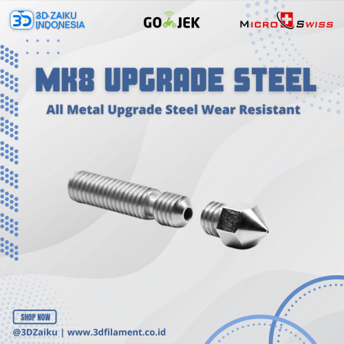 Micro Swiss MK8 All Metal Upgrade Steel Wear Resistant